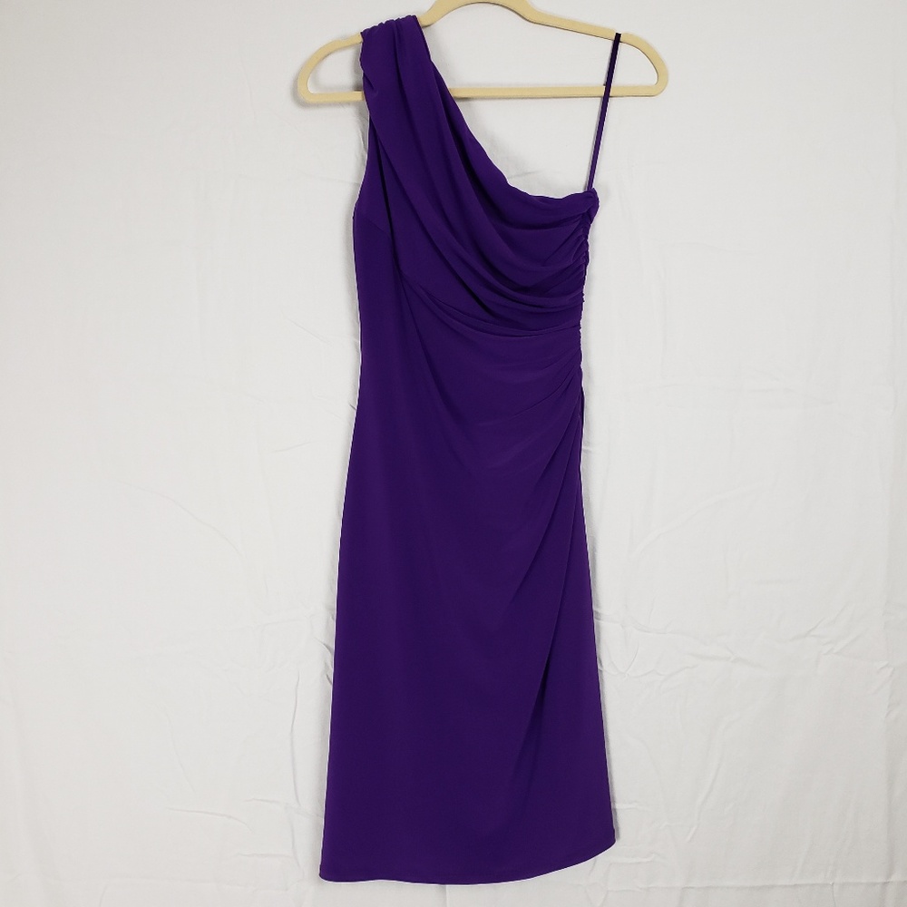 Ralph Lauren One Shoulder Mini Dress